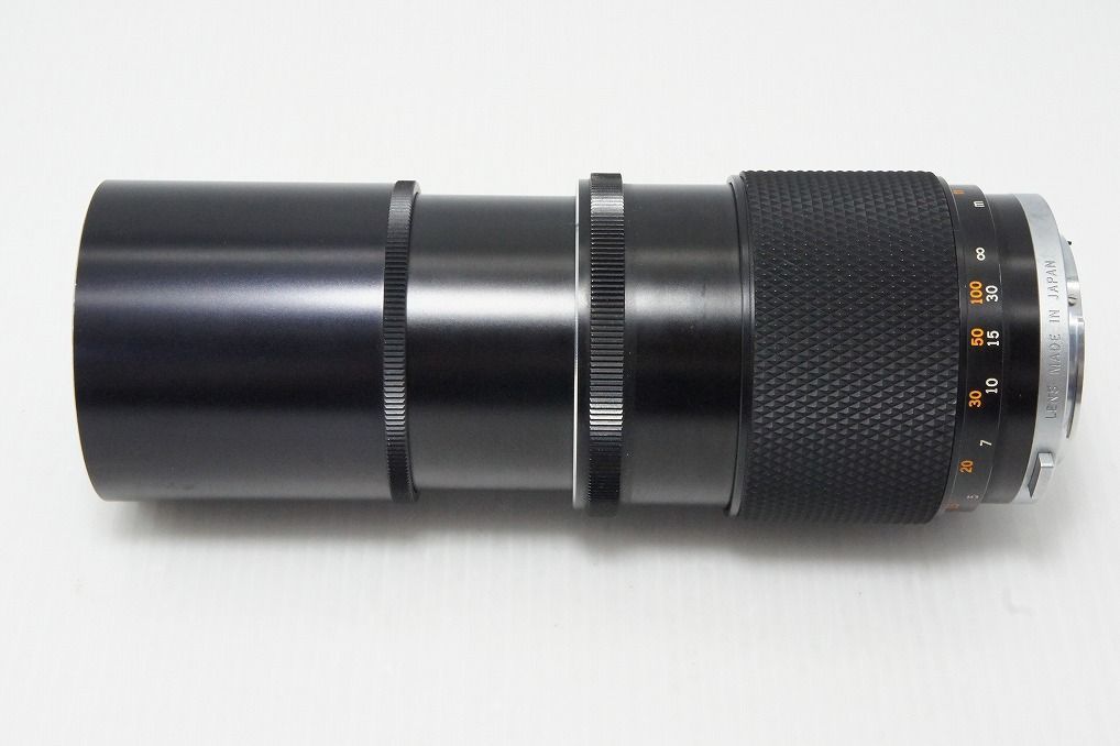 良品 OLYMPUS オリンパス OM-SYSTEM E.ZUIKO AUTO-T 200mm F4 MF 単