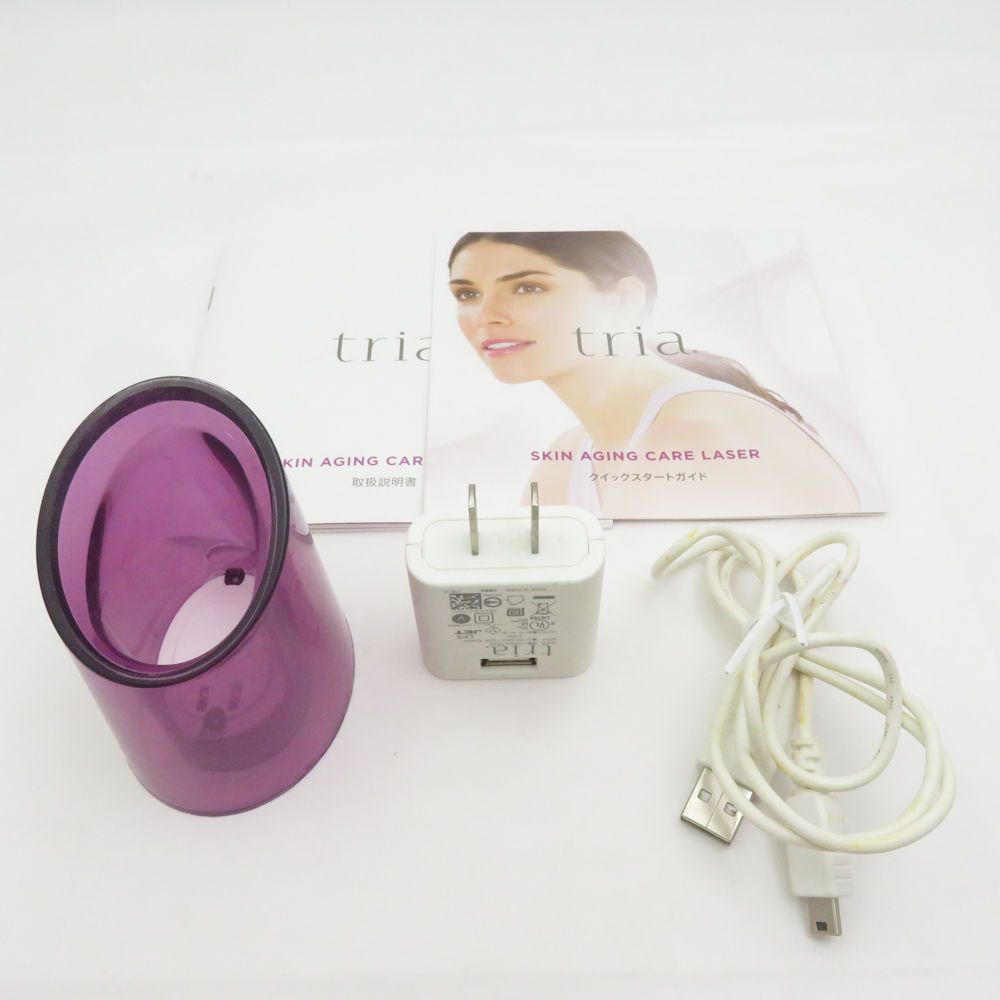 値下げ‼️トリア　SKIN AGING CARE LASER 美顔器 中古　箱無し tria トリア スキン エイジングケアレーザー 美顔器 家庭用美容機器