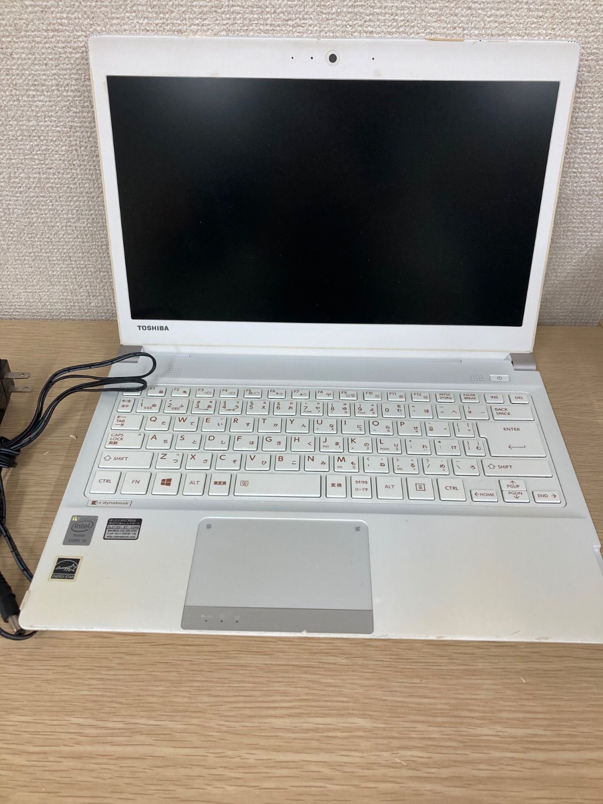 ジャンク品】Toshiba dynabook R734/36KW ホワイト【スマホ・パソコン1