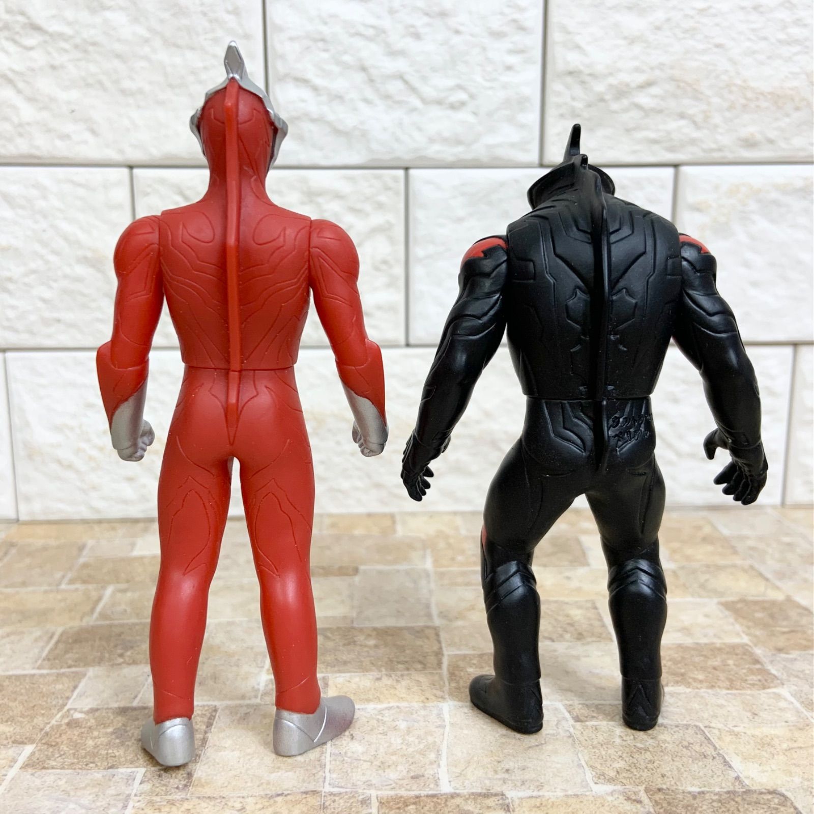 廃盤】ソフビヒーロー ウルトラマン対決セット ウルトラマンルーブ兄弟 