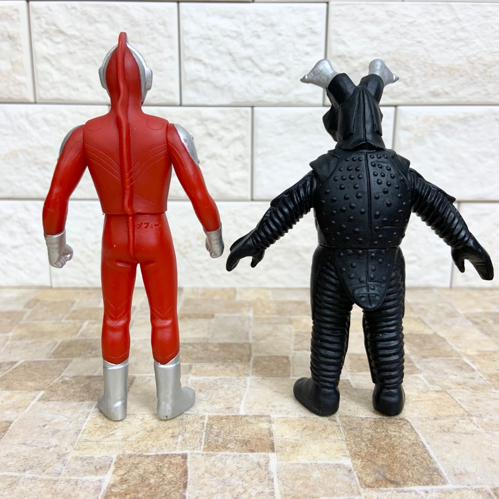 廃盤】ソフビヒーロー ウルトラマン対決セット ウルトラマンルーブ兄弟 