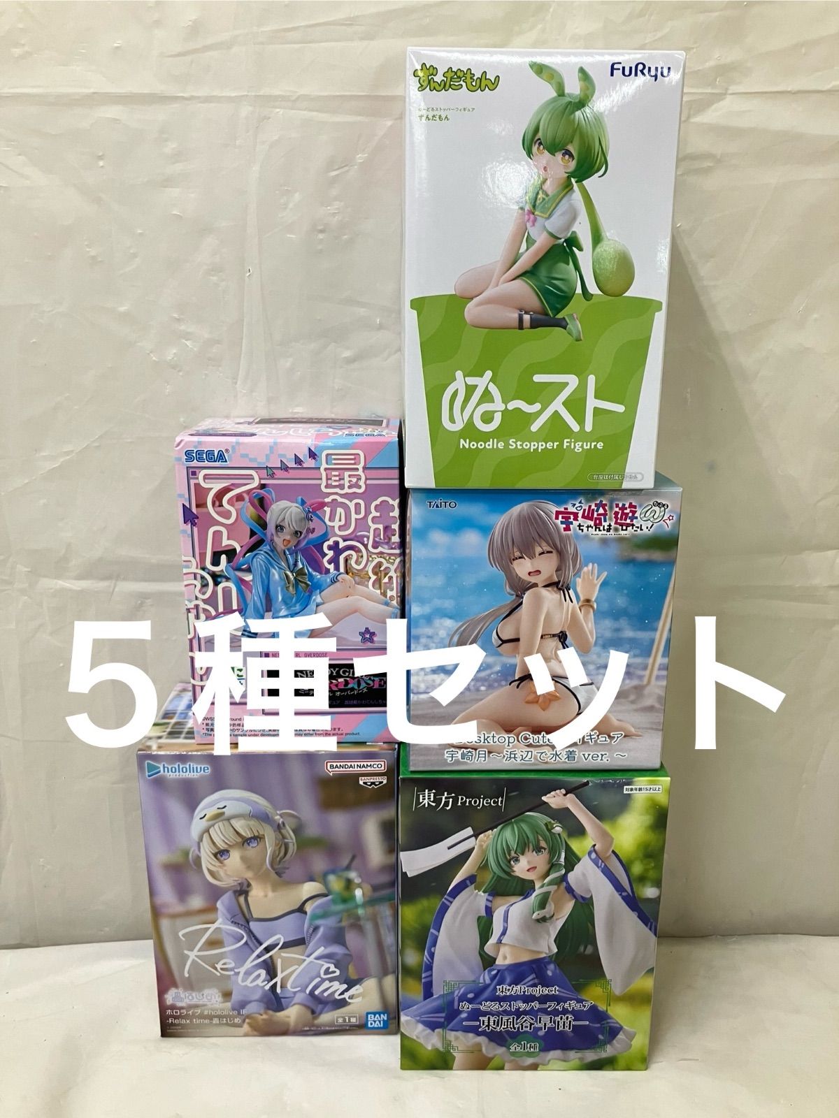 未開封 美少女 まとめ フィギュア5種 LF5929 f107 - メルカリ