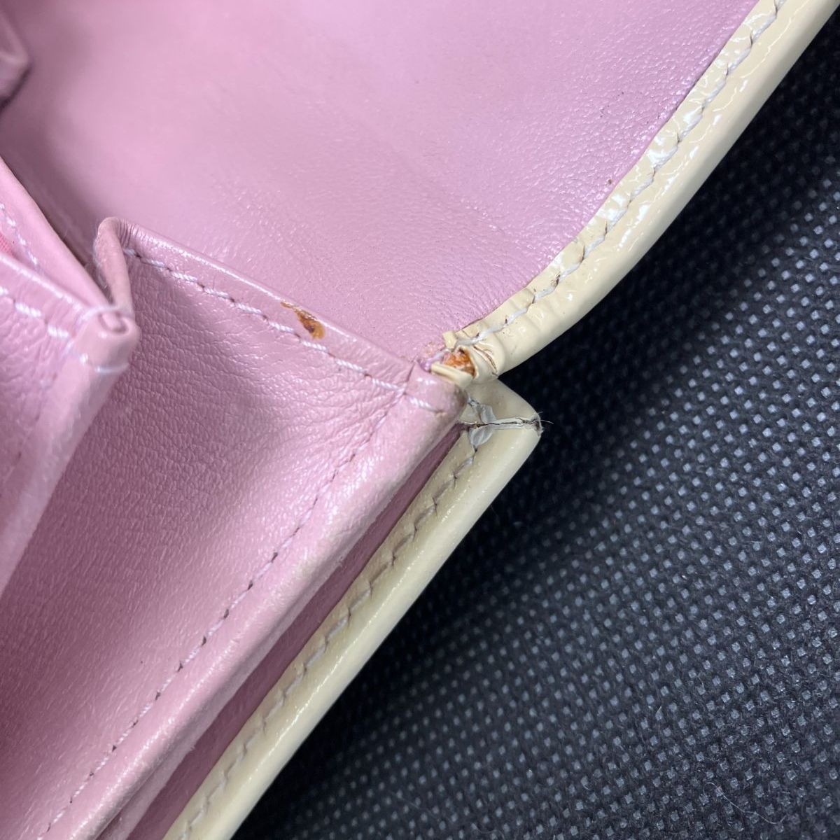 希少 Christian Dior ディオール 二つ折り財布 トロッター キャンバス
