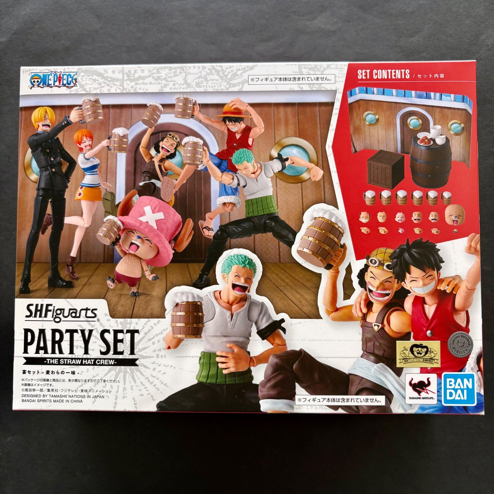送料込み！】S.H.Figuarts 宴セット -麦わらの一味- 『ONE PIECE