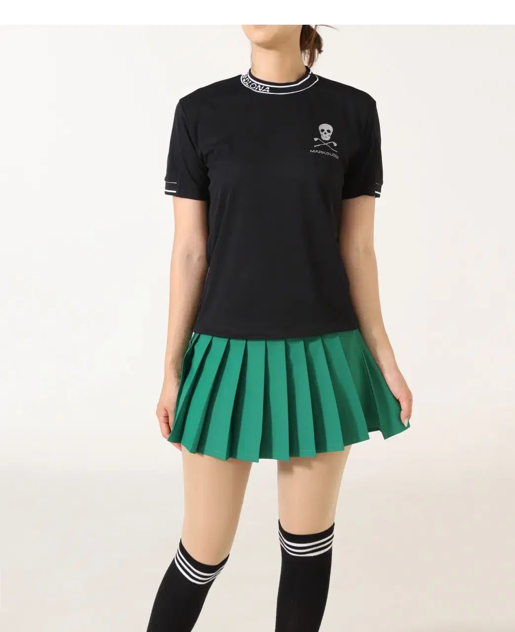 MARK & LONA マークアンドロナ M & L 輸入高級 レディース スカル ロゴ