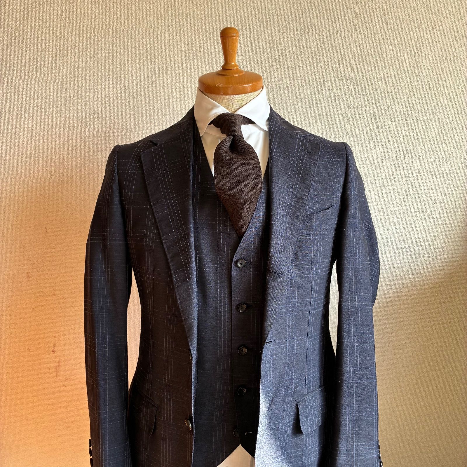 EDIFICE × LanificioLanificio F.lli Cerruti(エディフィス × ラニフィチオ フラテッリ チェルッティ) テーラードジャケット＆ジレ セットアップ
