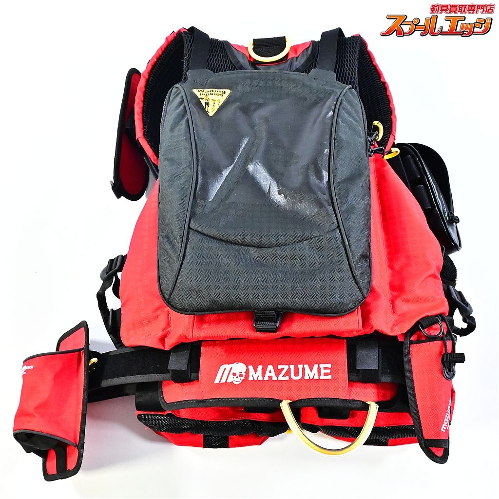 フィッシング mazume ライフジャケット ウエストタイプ プライヤー