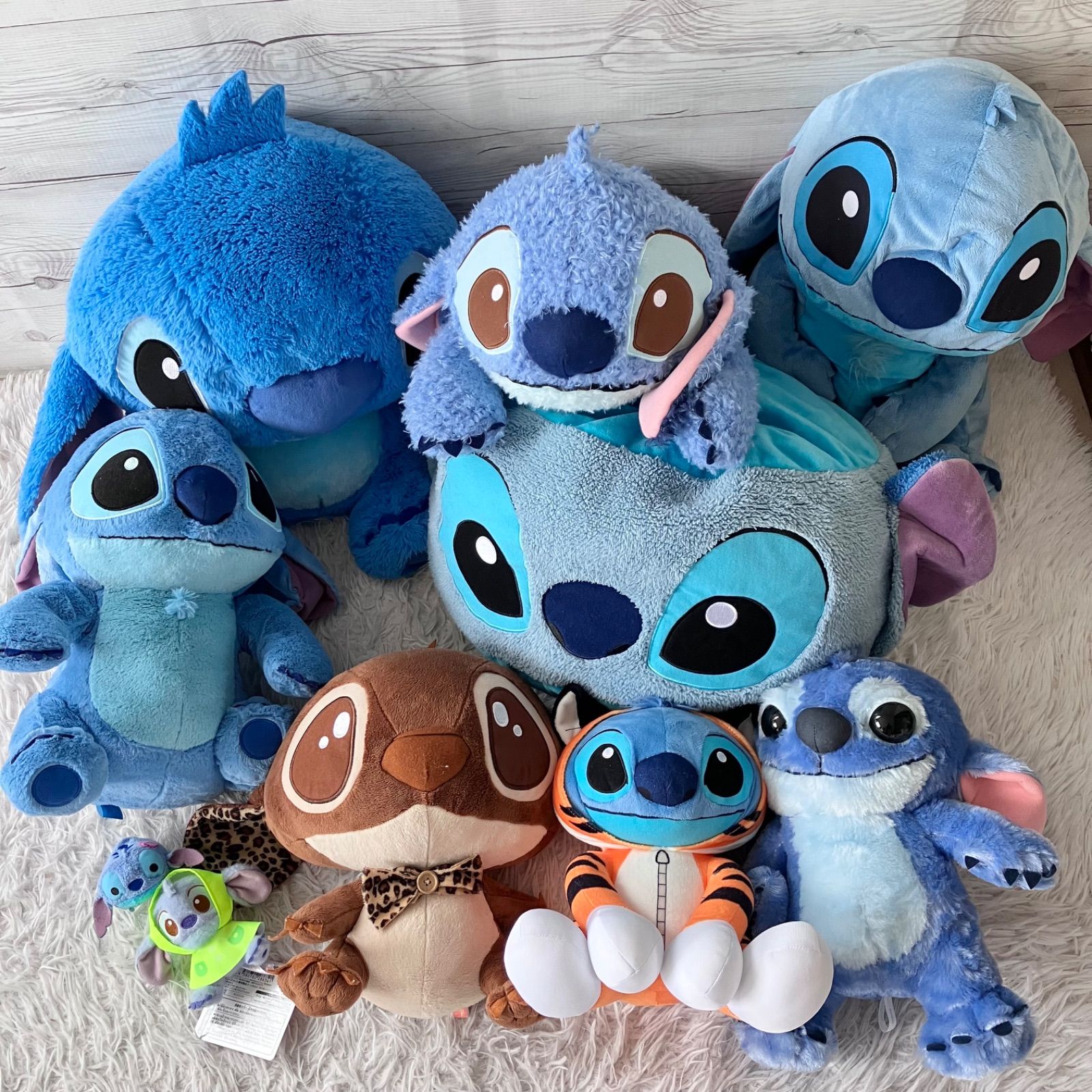 ディズニー スティッチ ぬいぐるみ Disney 大量まとめ売り 10点セット
