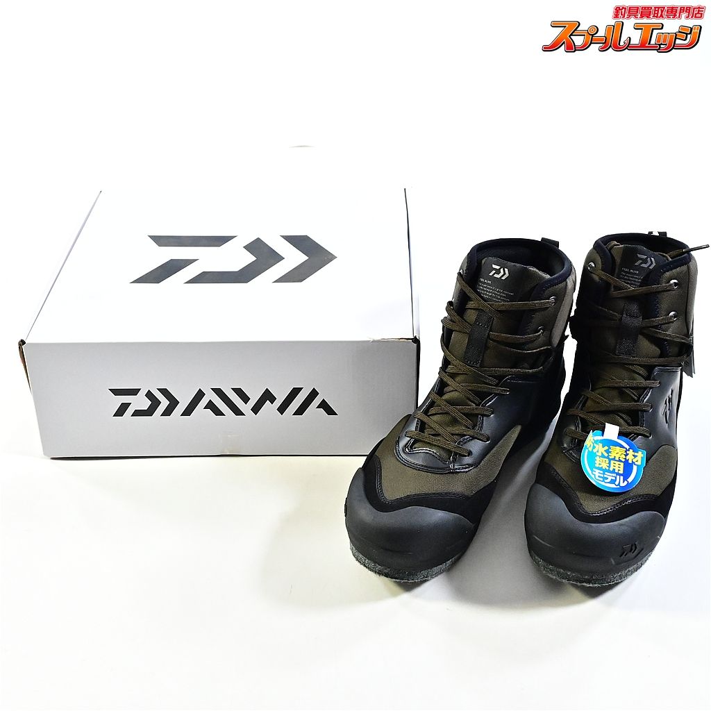 ★☆【ダイワ】 フィッシングシューズ DS-2680-H スパイクフェルト サイズ27cm モスグリーン コーデュラ DAIWA CORDURA K_124★☆e09316