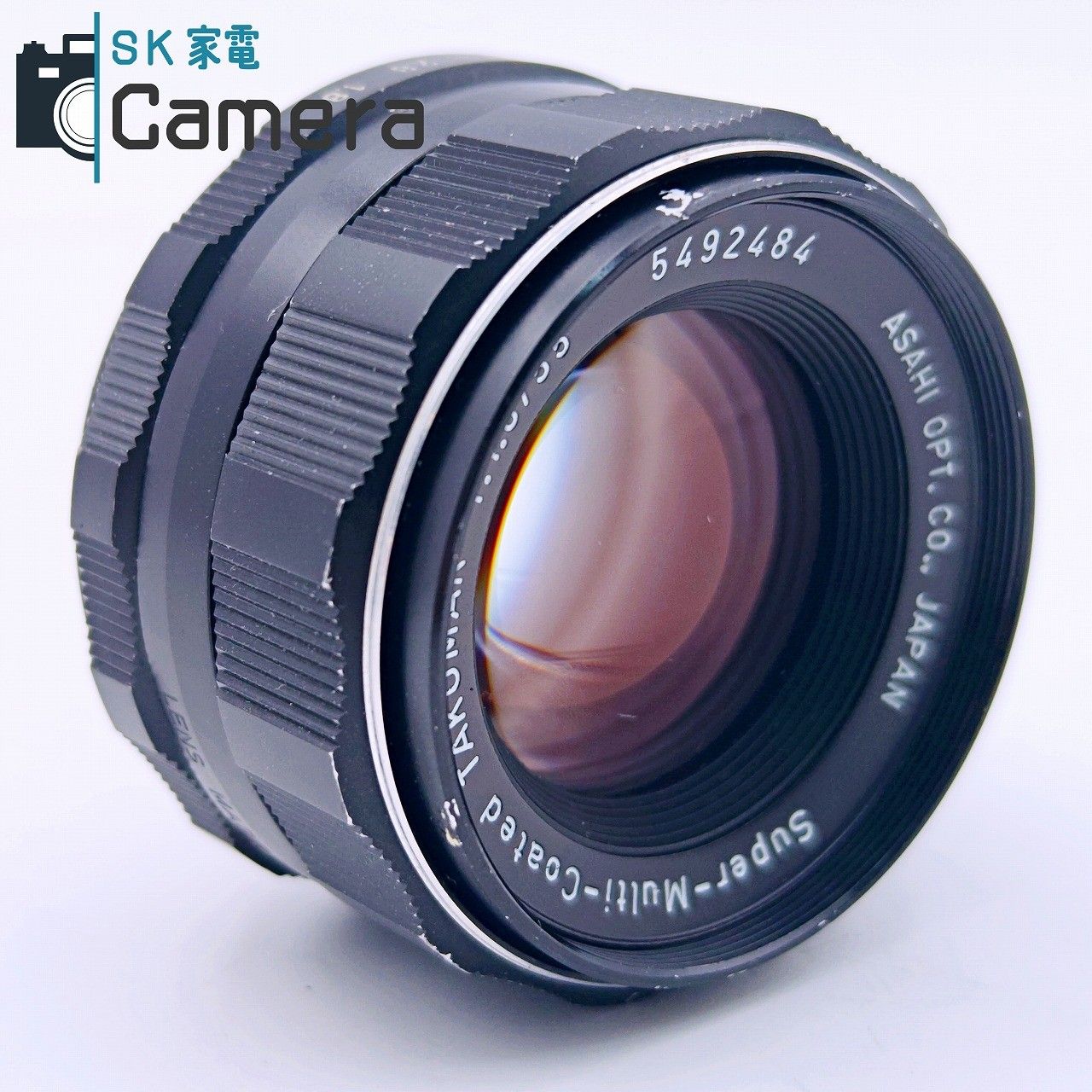 【中古】(ペンタックス) PENTAX smc-Takumar 55/1.8 (M42) 中古】(ペンタックス) PENTAX Super-Takumar 55/1.8 (M42)｜ナニワ