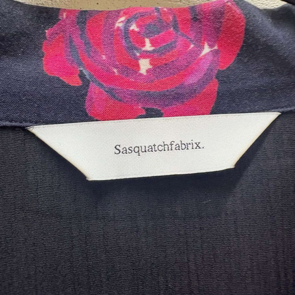 Sasquatchfabrix. サスクワッチファブリックス 22SS ROSE BIG OPEN