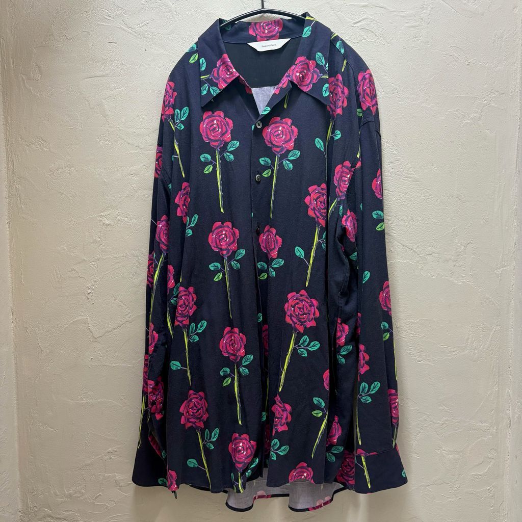 Sasquatchfabrix. サスクワッチファブリックス 22SS ROSE BIG OPEN Sasquatchfabrix. サスクワッチファブリックス 22SS ROSE BIG OPEN