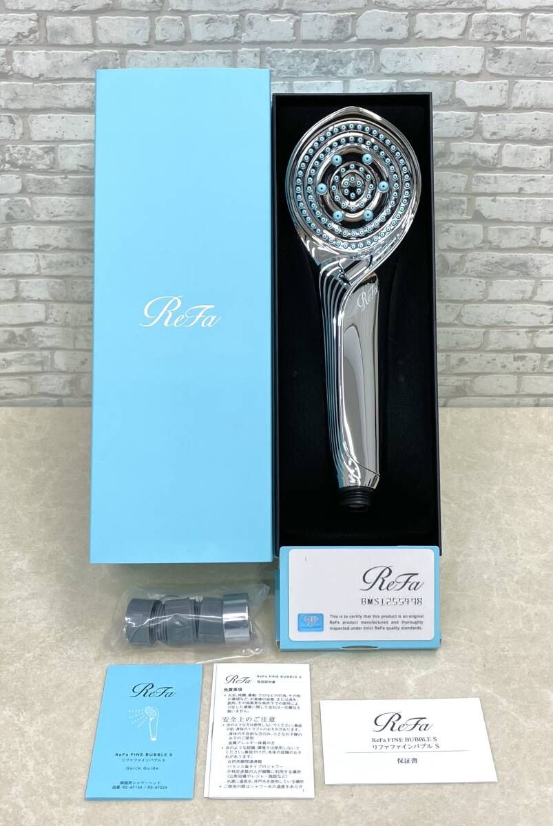 REFA リファ RS-AF15A RS-AF02A BMS1255498 ファインバブルS バスグッズ シャワーヘッド シルバー 11,860円