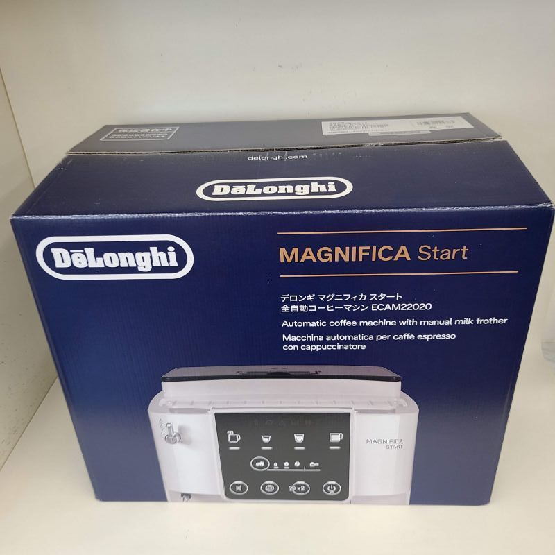 美品】デロンギ マグニフィカ スタート ECAM22020W ホワイト 全自動 