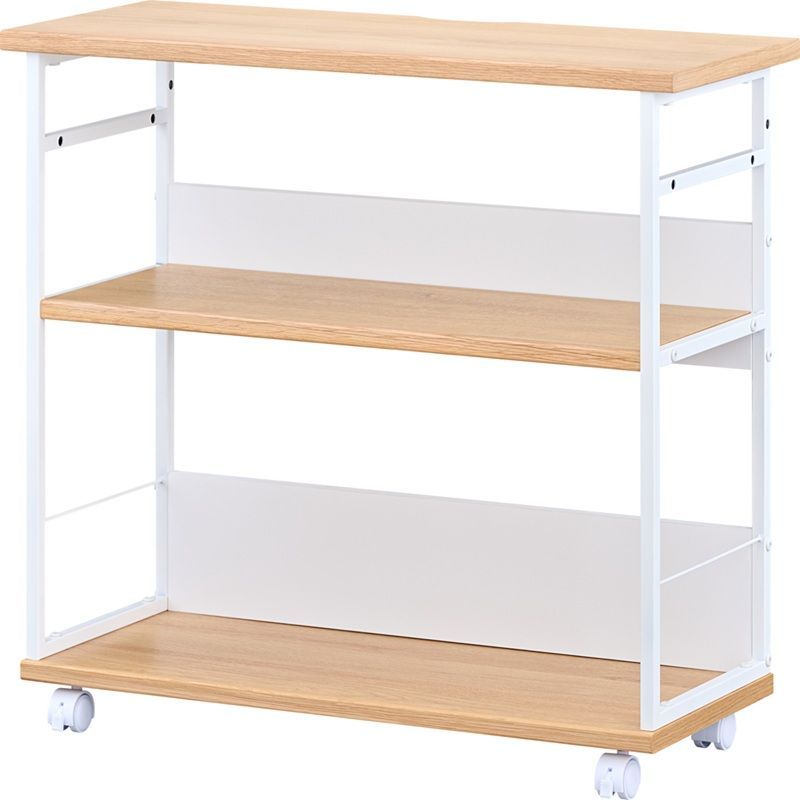 ワゴンラック【FERRO-2 WAGON RACK 80 (WO-V-NA-WH)】