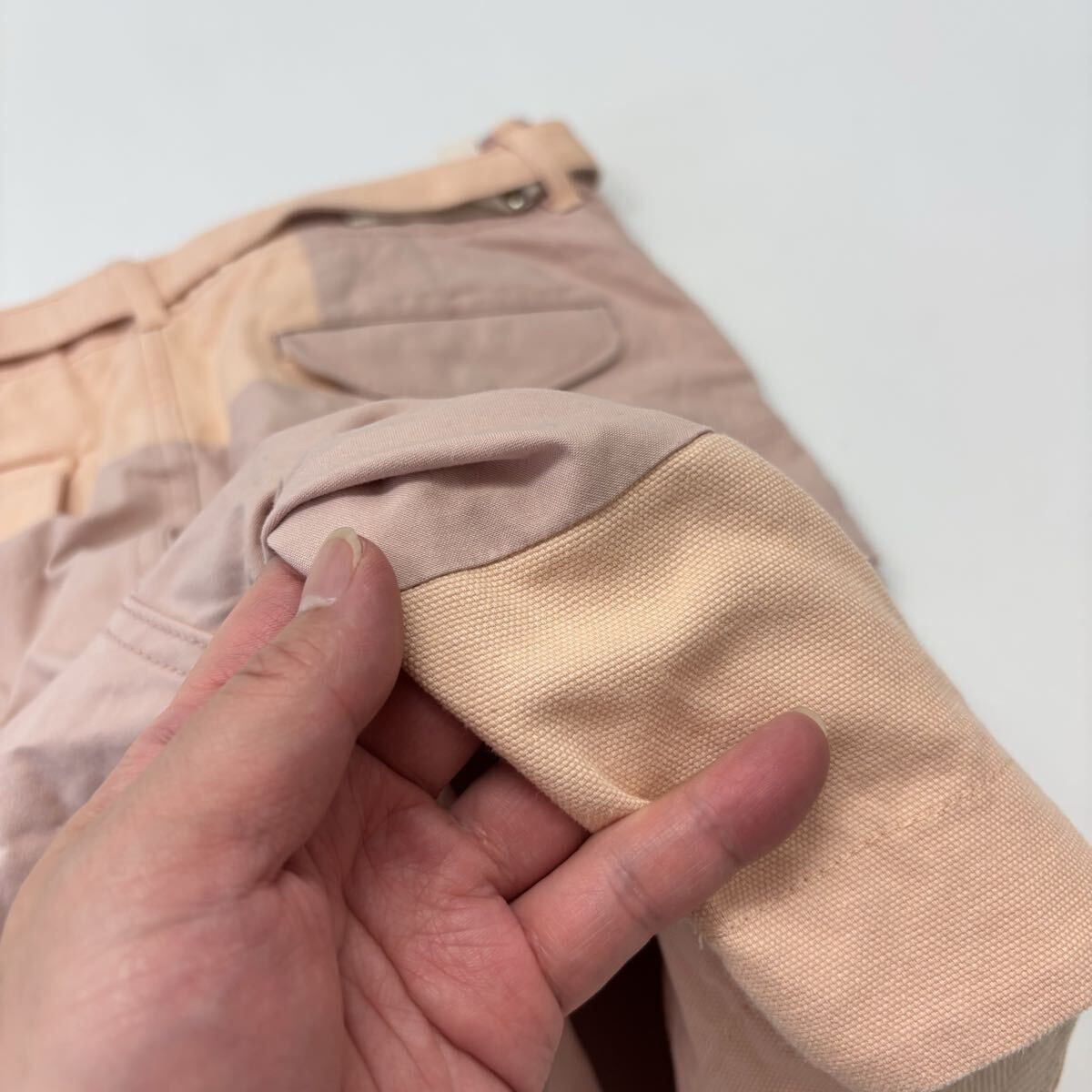 21ss 2021 Sacai サカイ Cotton Nylon Oxford Shorts コットン