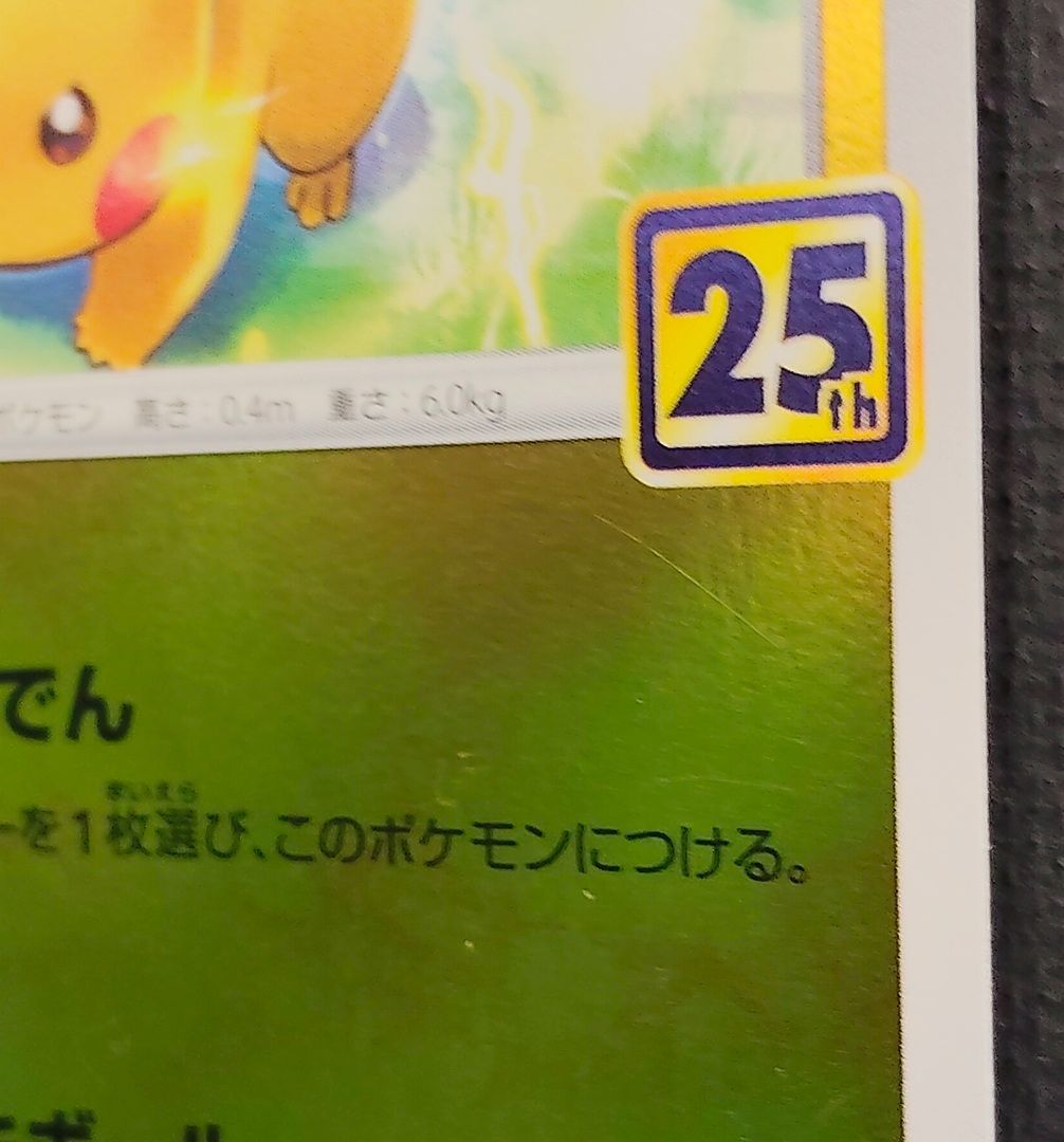 ポケモンカード】ピカチュウ ライチュウ 25th 2枚セット [s8a-G 25th