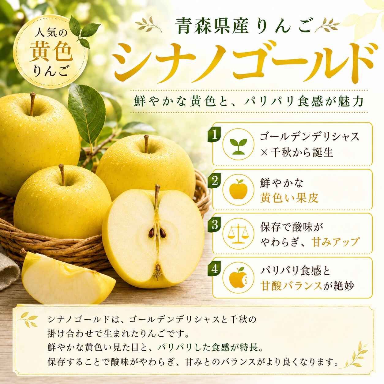 青森産 シナノゴールド・サンふじ 5kg 訳あり 送料無料 - メルカリ