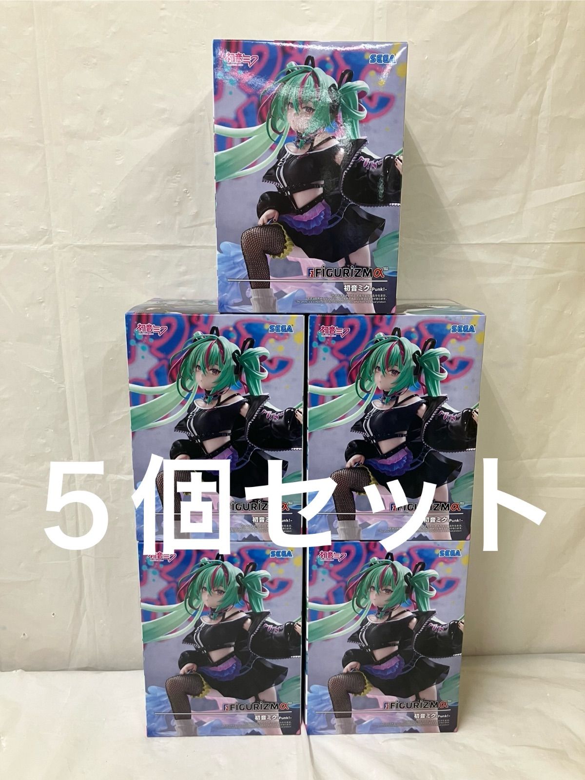 未開封 初音ミク FiGURiZMα Punk フィギュア 5個 LF5930 f107 - メルカリ