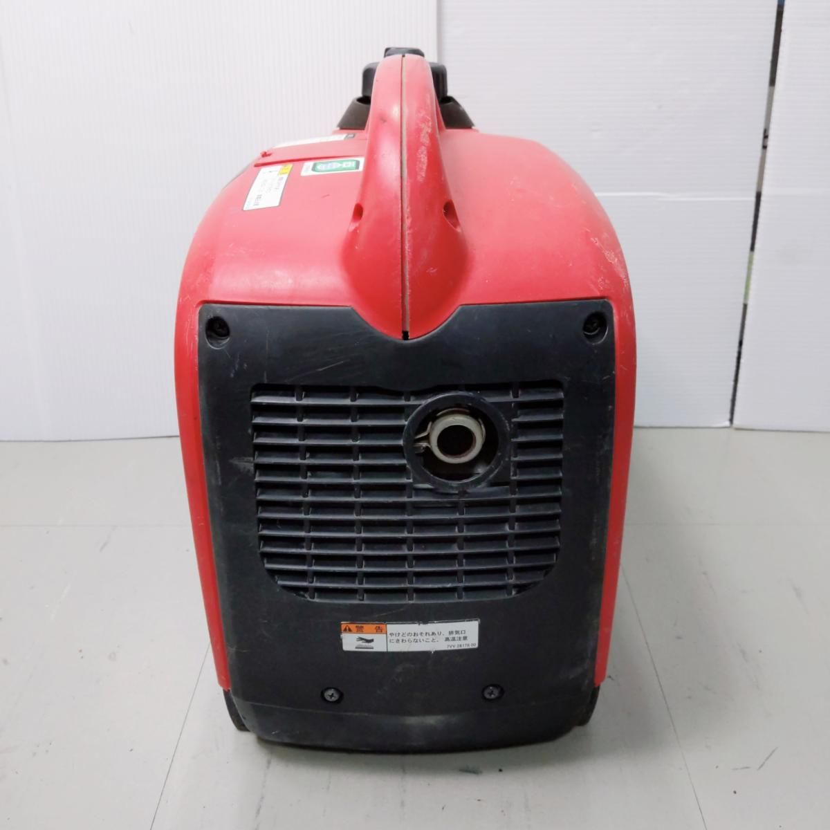 中古品】Shindaiwa 新ダイワ インバーター発電機 iEG900M〇YR-54952〇 