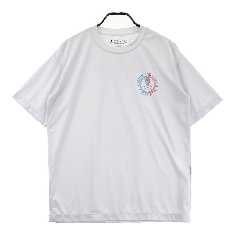 ゴルフ サイズ：50 MARK&LONA マークアンドロナ 半袖Tシャツ ホワイト