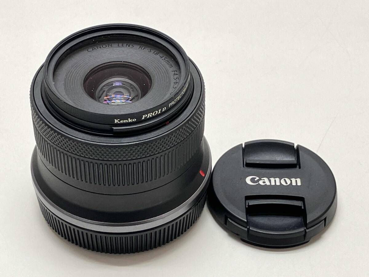 Canon RF-S18-45mm F4.5-6.3 RF-S18-45mm F4.5-6.3 IS STM φ49mm [RFマウント] 交換レンズ