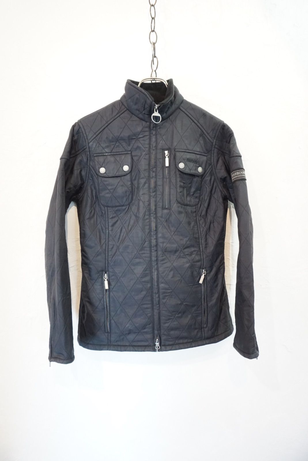 【ユーロ古着】「Barbour」International （インターナショナル）レディースキルティングジャケット