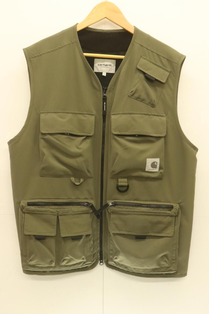 中古】 Carhartt WIP メンズベスト ジレ XL ELMWOOD VEST Carhartt WIP