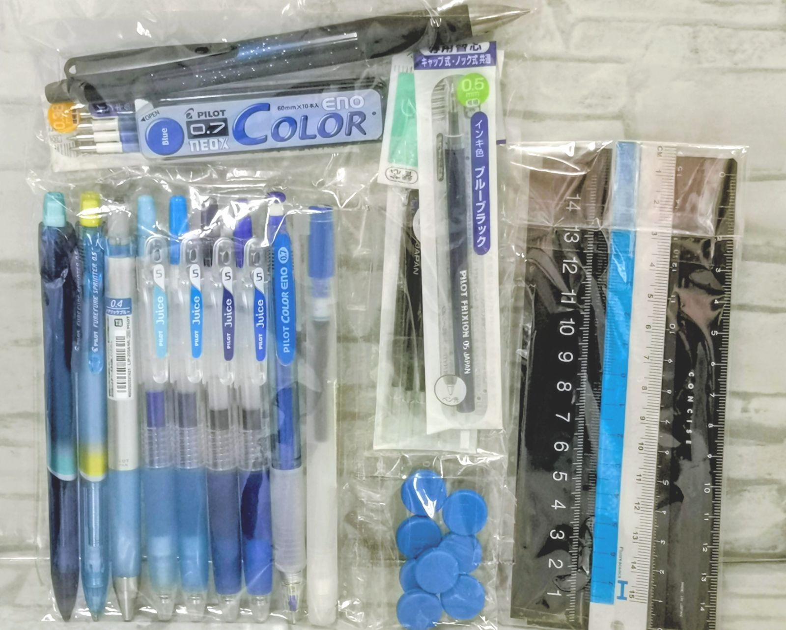 文房具各種まとめ売り W2-33】△ 青色 文房具 まとめ売り セット - メルカリ