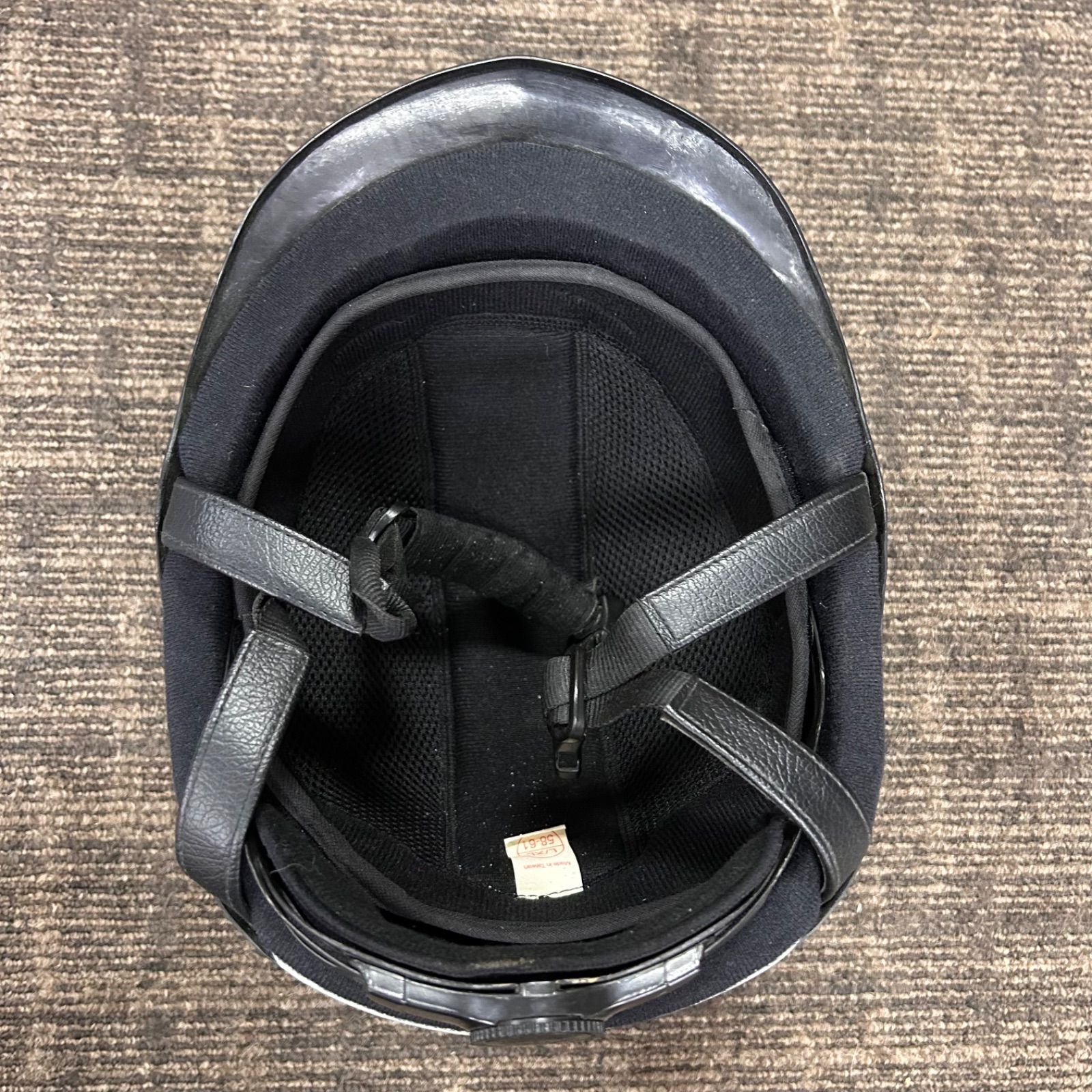 OVATION 乗馬ヘルメット L/XL 58-61cm ブラック 馬術 保護帽 - メルカリ