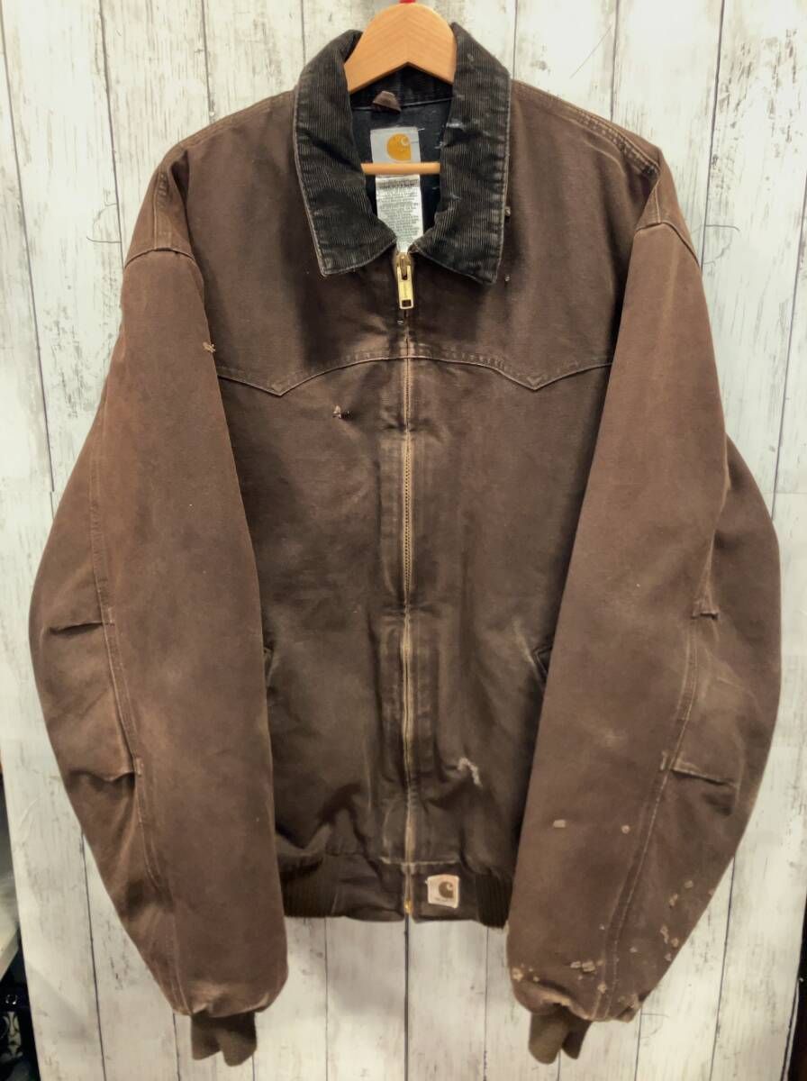 carhartt カーハート サンタフェジャケット J14 DKB 2XL Tall ブルゾン