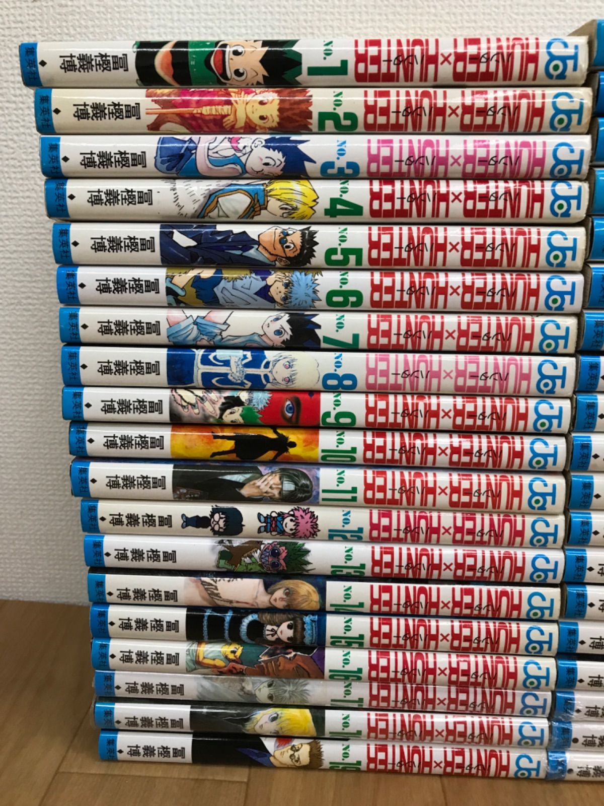 ☆②【冨樫義博作品 まとめ売り・未開封あり】ハンターハンター・幽遊