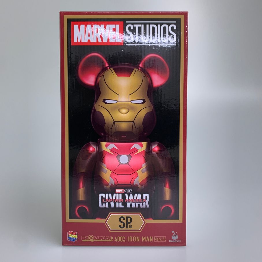 中古品】 Happyくじ/MARVEL STUDIOS 「BE@RBRICK」/SP賞 BE@RBRICK 400