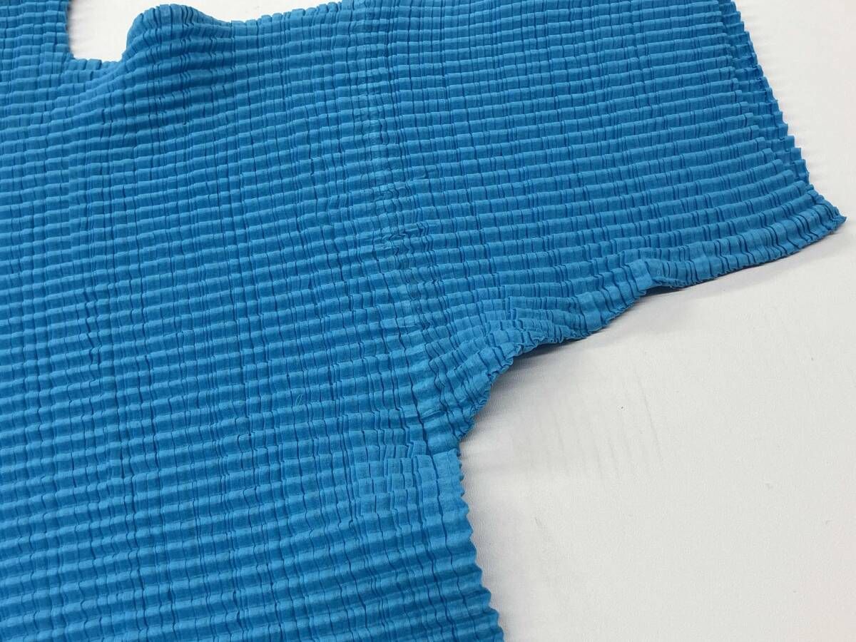ISSEY MIYAKE 半袖カットソー イッセイミヤケ プリーツカットソー