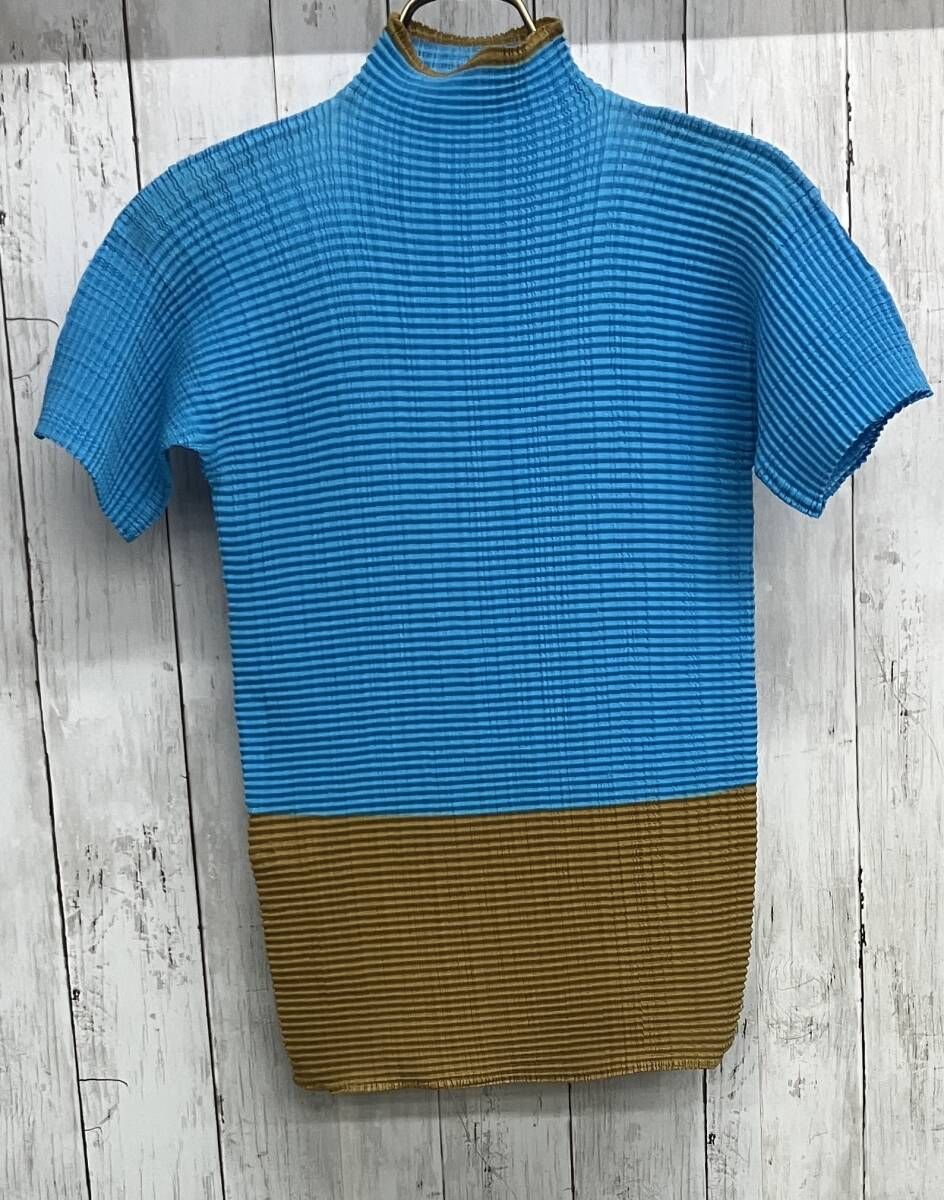 ISSEY MIYAKE 半袖カットソー イッセイミヤケ プリーツカットソー