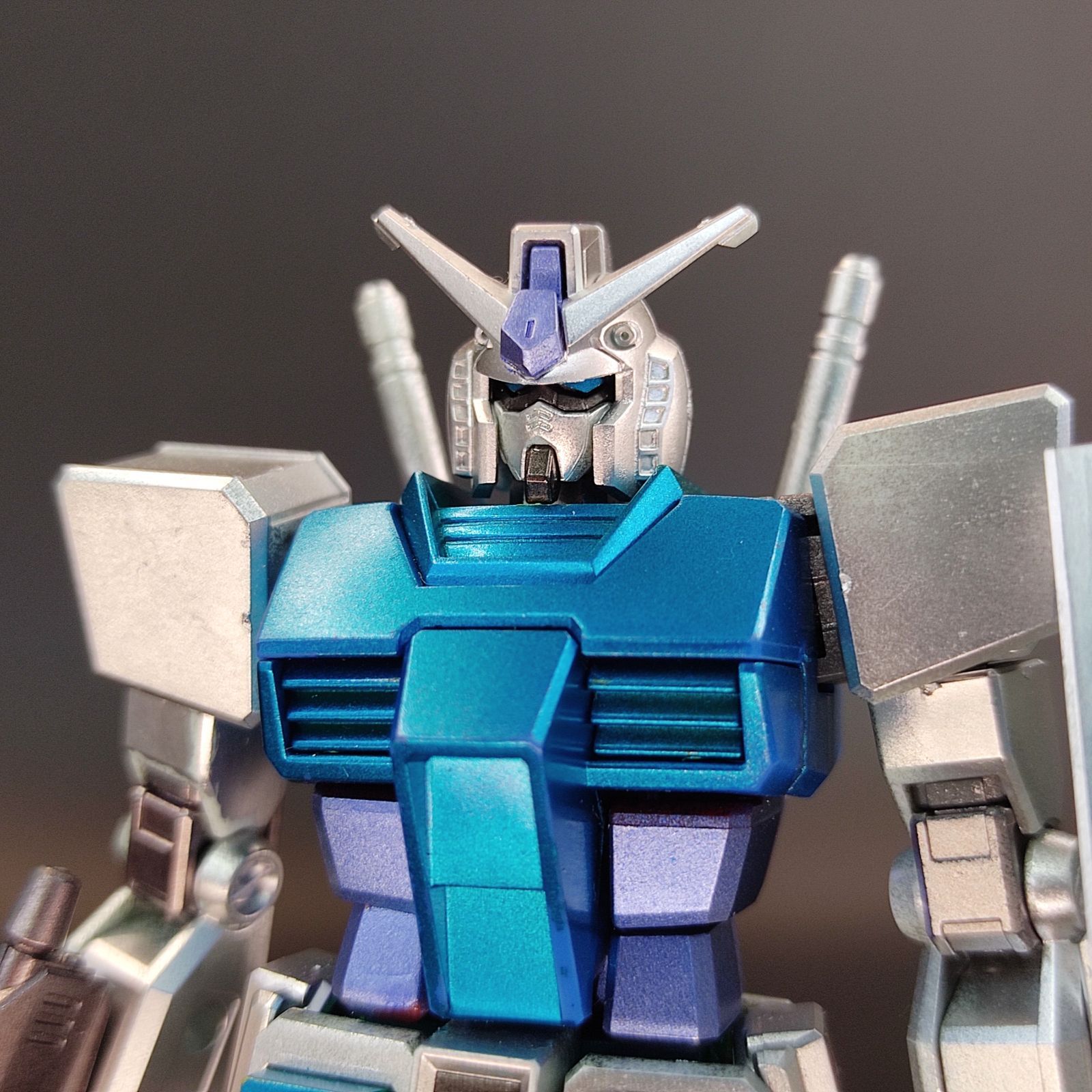 ガンプラ【未検品/ジャンク】 HGUC 1/144 ジム（ツヤコーティング