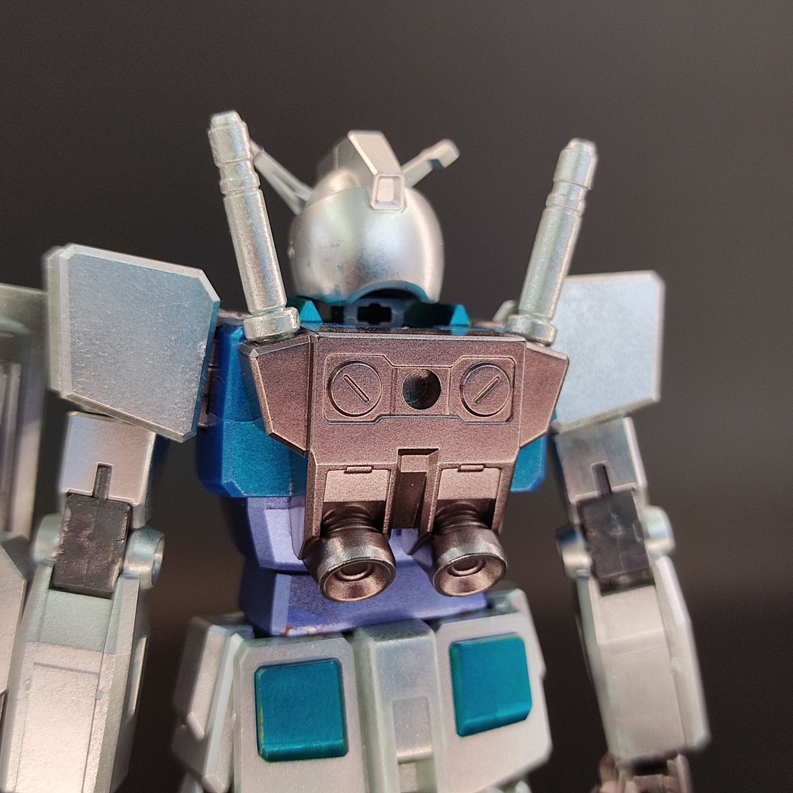 ガンプラ【未検品/ジャンク】 HGUC 1/144 ジム（ツヤコーティング