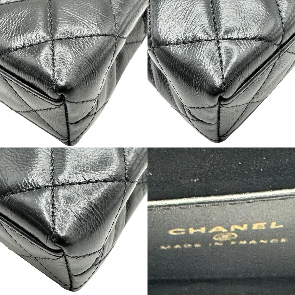 シャネル CHANEL ココマークミニチェーンクラッチ AP3435 ブラック