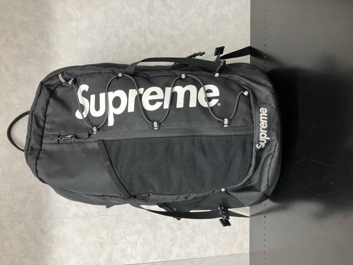 Supreme リュック ブラック シュプリーム