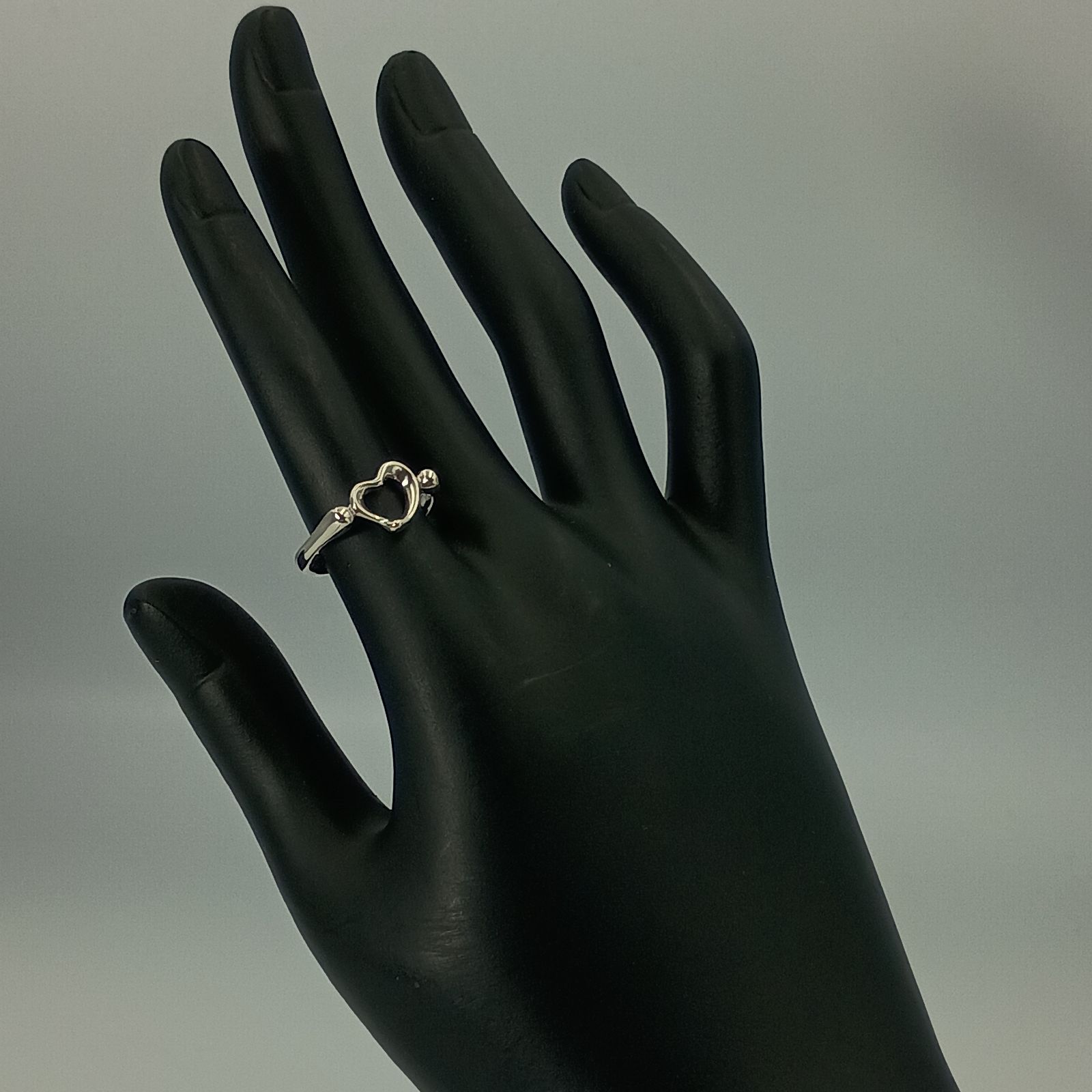 TIFFANY&Co. ティファニー 12号 オープンハート リング 指輪