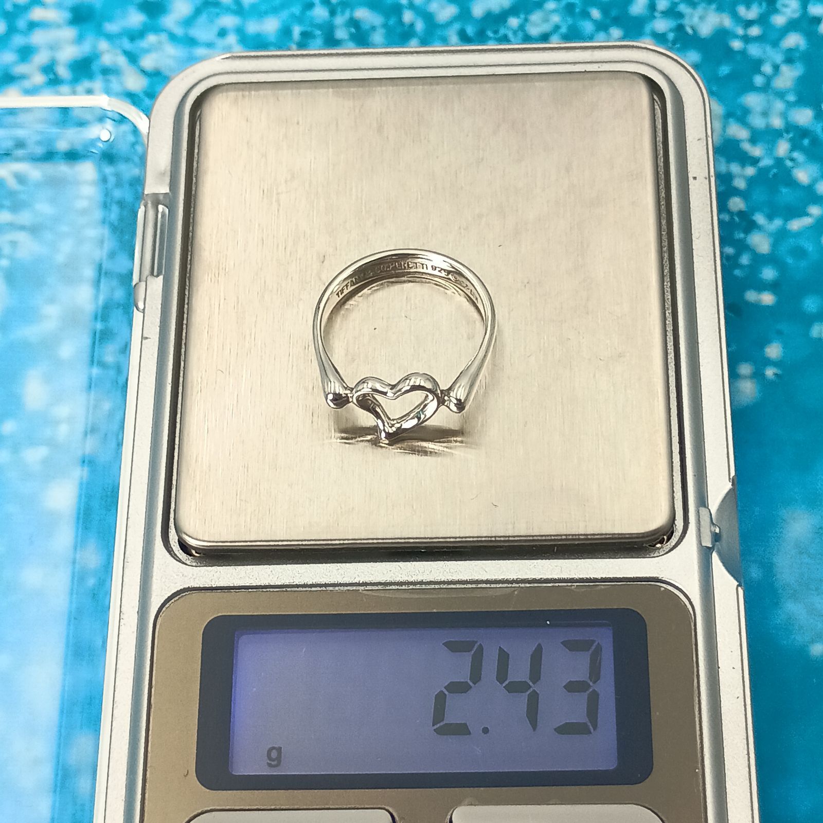 TIFFANY&Co. ティファニー 12号 オープンハート リング 指輪