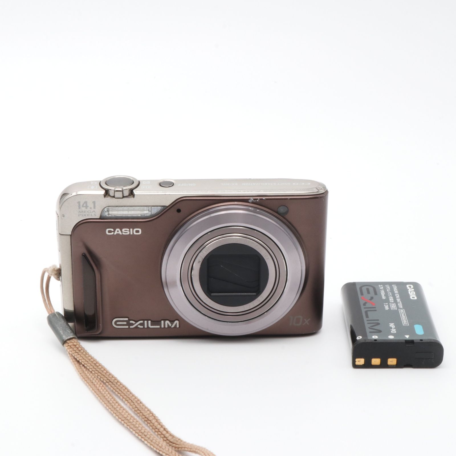 CASIO EXILIM EX-H15 ブラウン デジタルカメラ - メルカリ