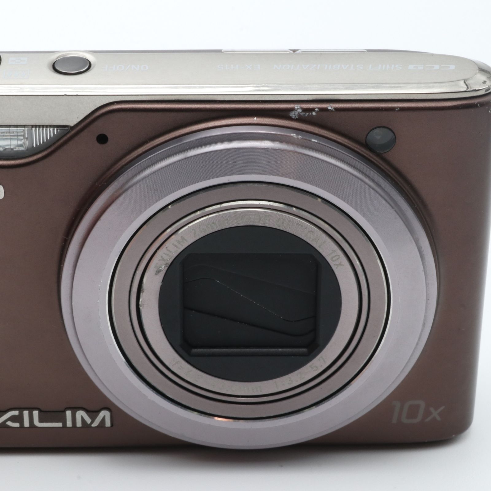CASIO EXILIM EX-H15 ブラウン デジタルカメラ - メルカリ