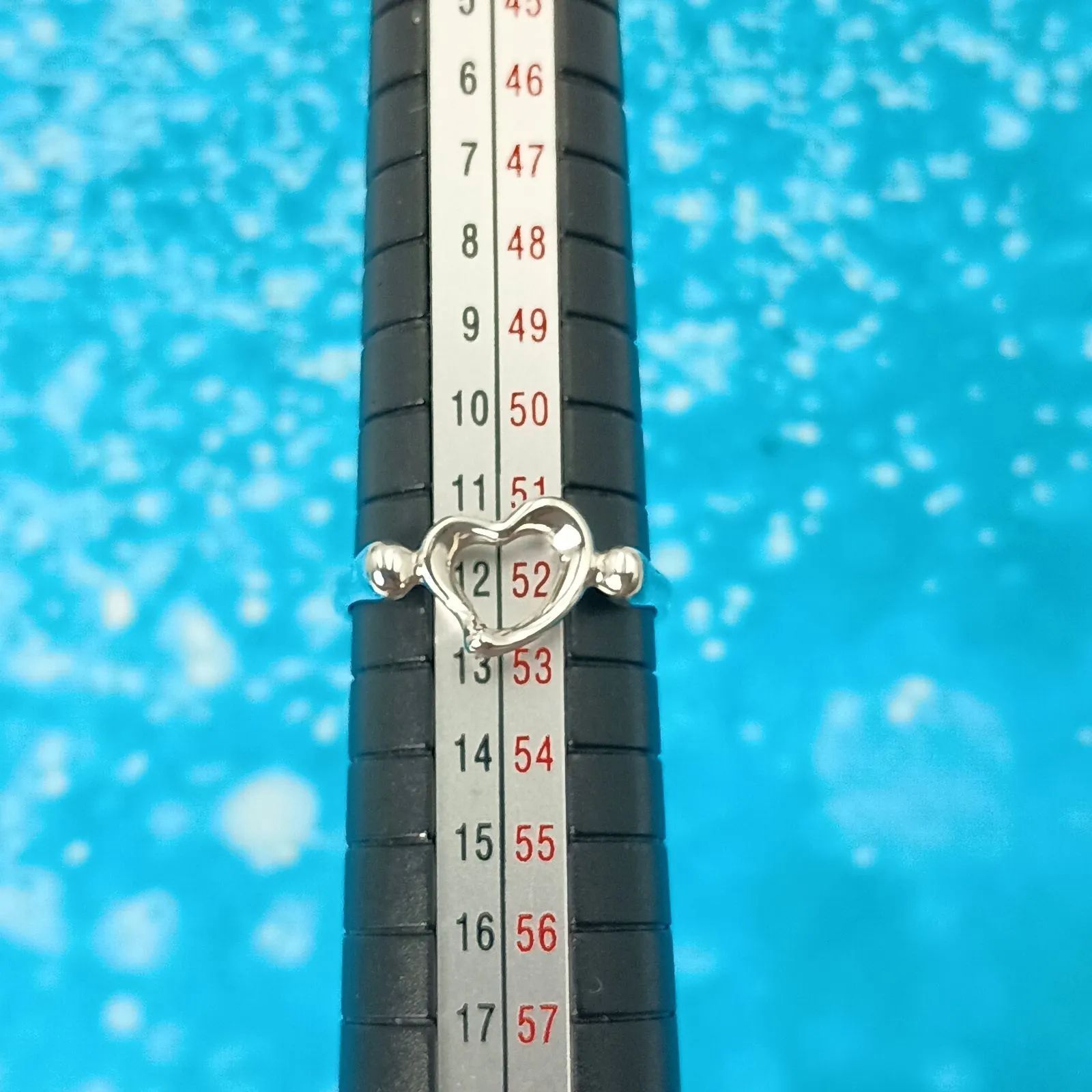 TIFFANY&Co. ティファニー 12号 オープンハート リング 指輪