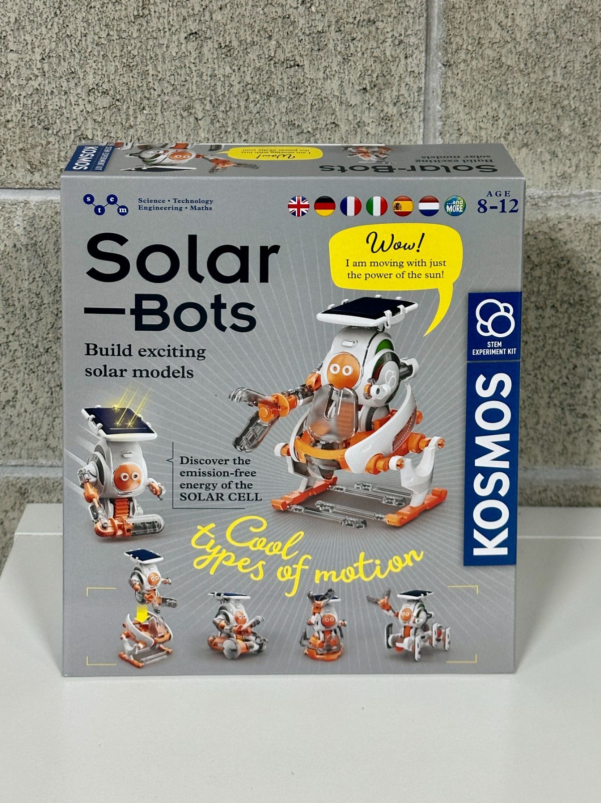 KOSMOS コスモス Solar Bots ソーラーボット KOSMOS実験キット ロボット ドイツ直輸入品 617417