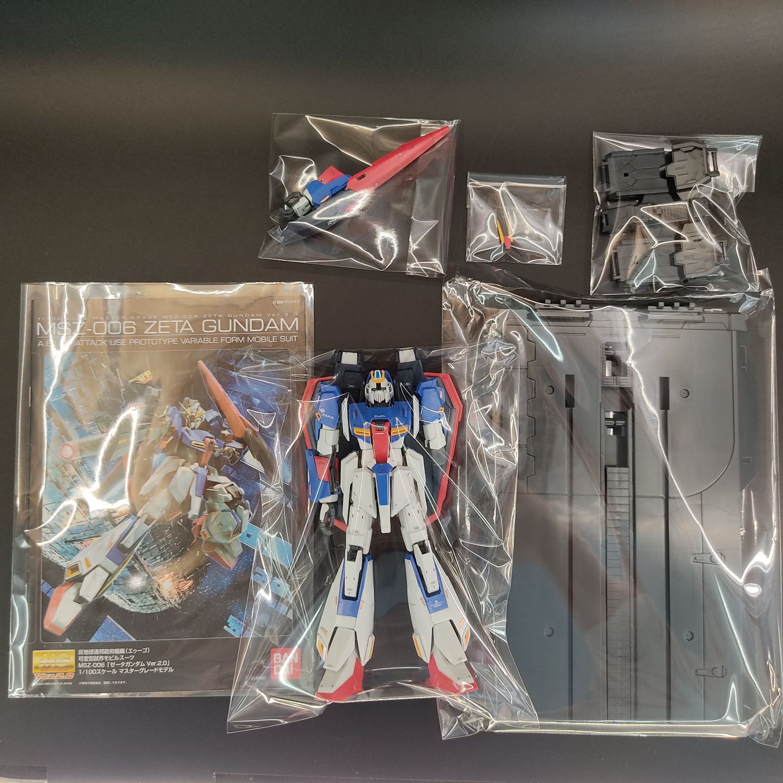 ガンプラ【未検品/ジャンク/破損あり】 MG 1/100 ゼータガンダム Ver