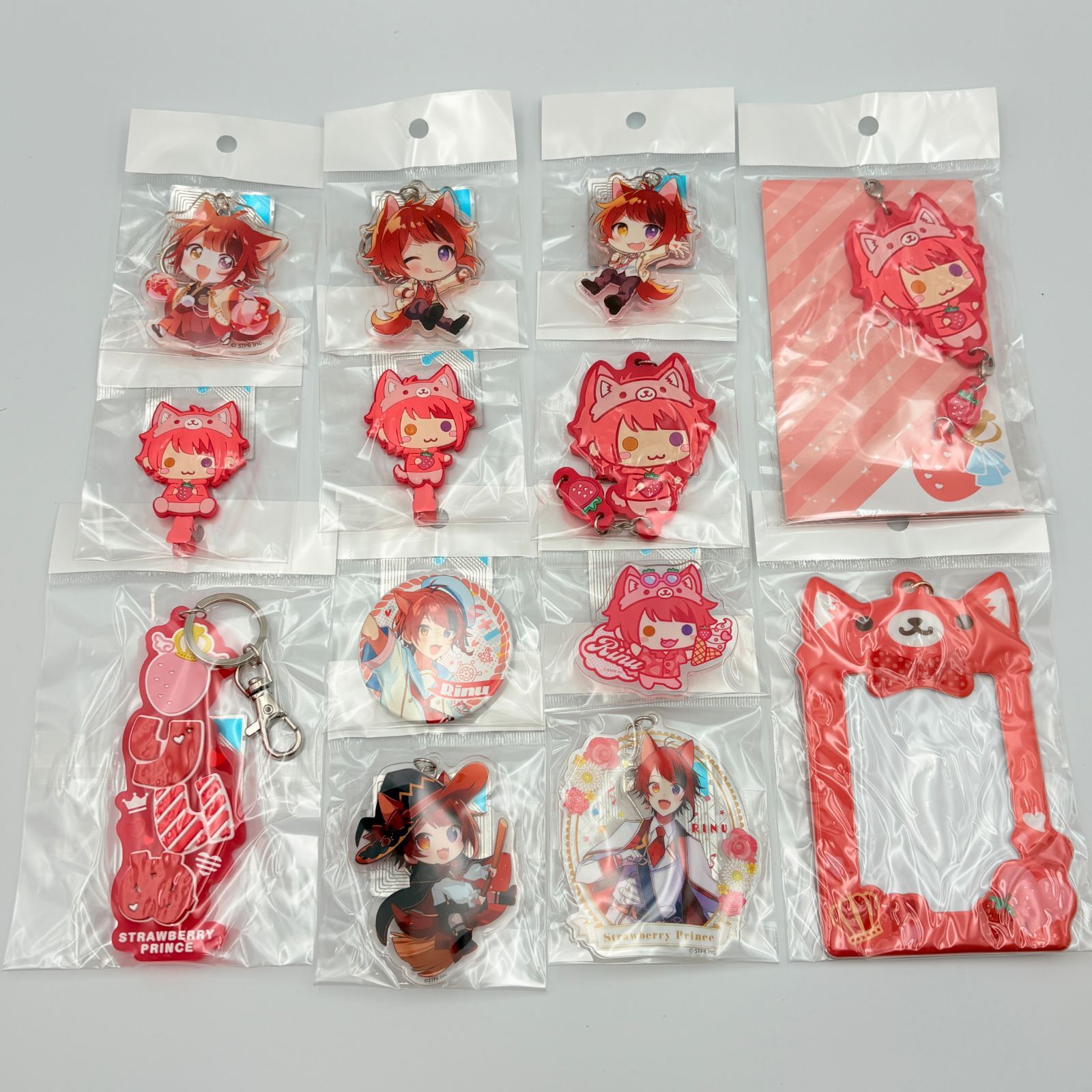 すとぷり 莉犬くん アクキー ラバスト すとぷり 莉犬くん グッズ まとめ売り アクキー ラバスト 缶バッジ