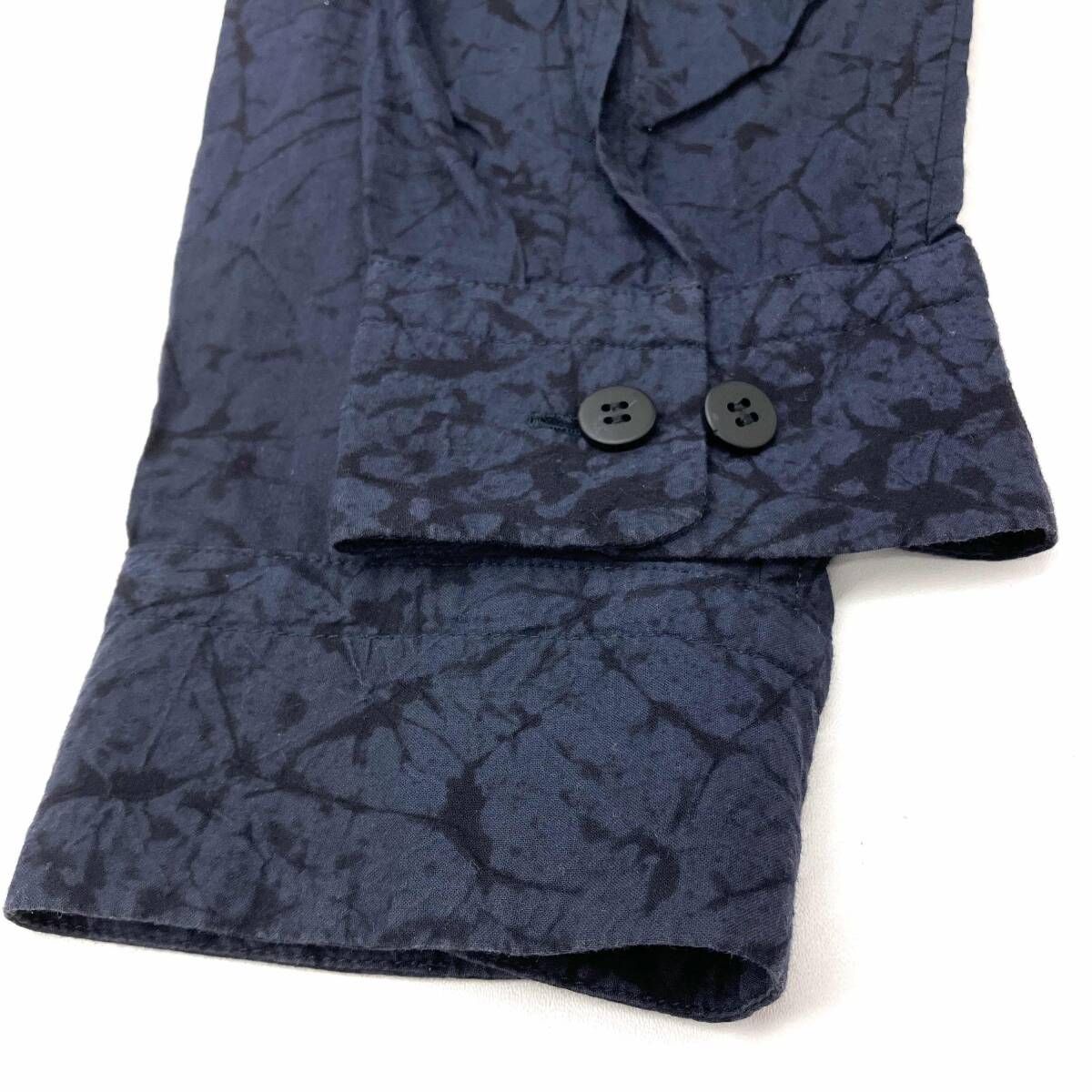 ISSEY MIYAKE MEN イッセイミヤケ ME51FJ121 長袖シャツ ネイビー ISSEY MIYAKE MEN イッセイミヤケ ME51FJ121 長袖シャツ ネイビー