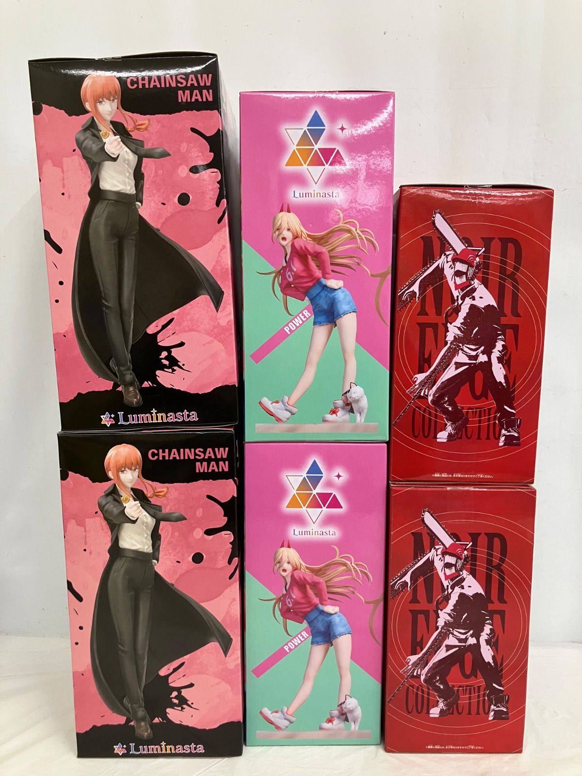 未開封 チェンソーマン Luminasta パワー 他 フィギュア 3種6個セット