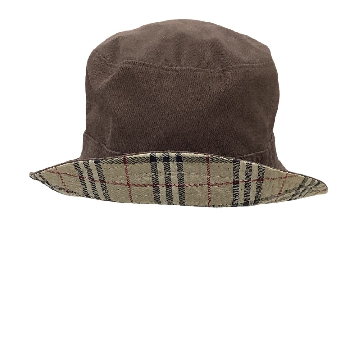 BURBERRY バーバリー リバーシブル ハット 帽子 ノバチェック ベージュ BURBERRY バーバリー リバーシブル ハット 帽子 ノバチェック ベージュ